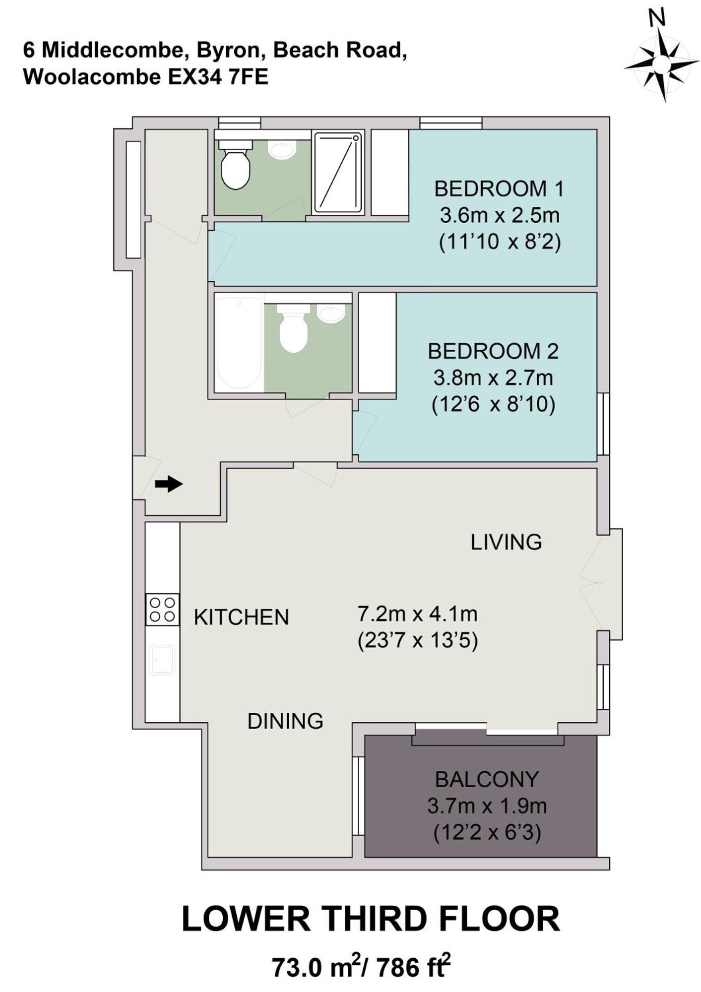Byron - Luxury Self-Catering Coastal Apartment At The Heart Of Woolacombe With Heated Indoor Pool & Gym - 4 Minutes Walk To Beach! 6 Middlecombe Exterior foto